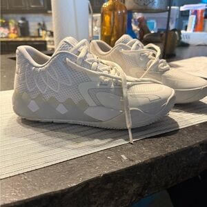 White Athletic Shoes